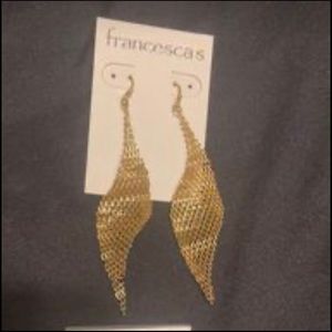 Gold earrings